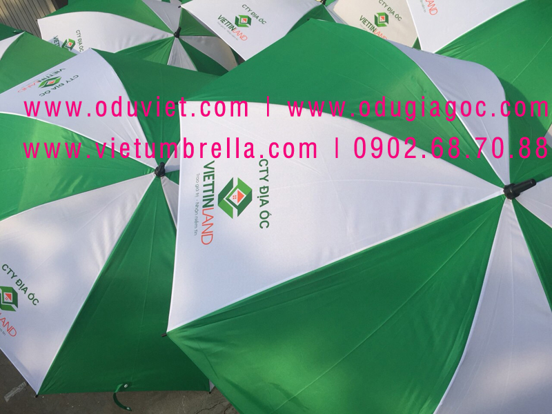 xưởng sản xuất ô dù cầm tay in logo quảng cáo